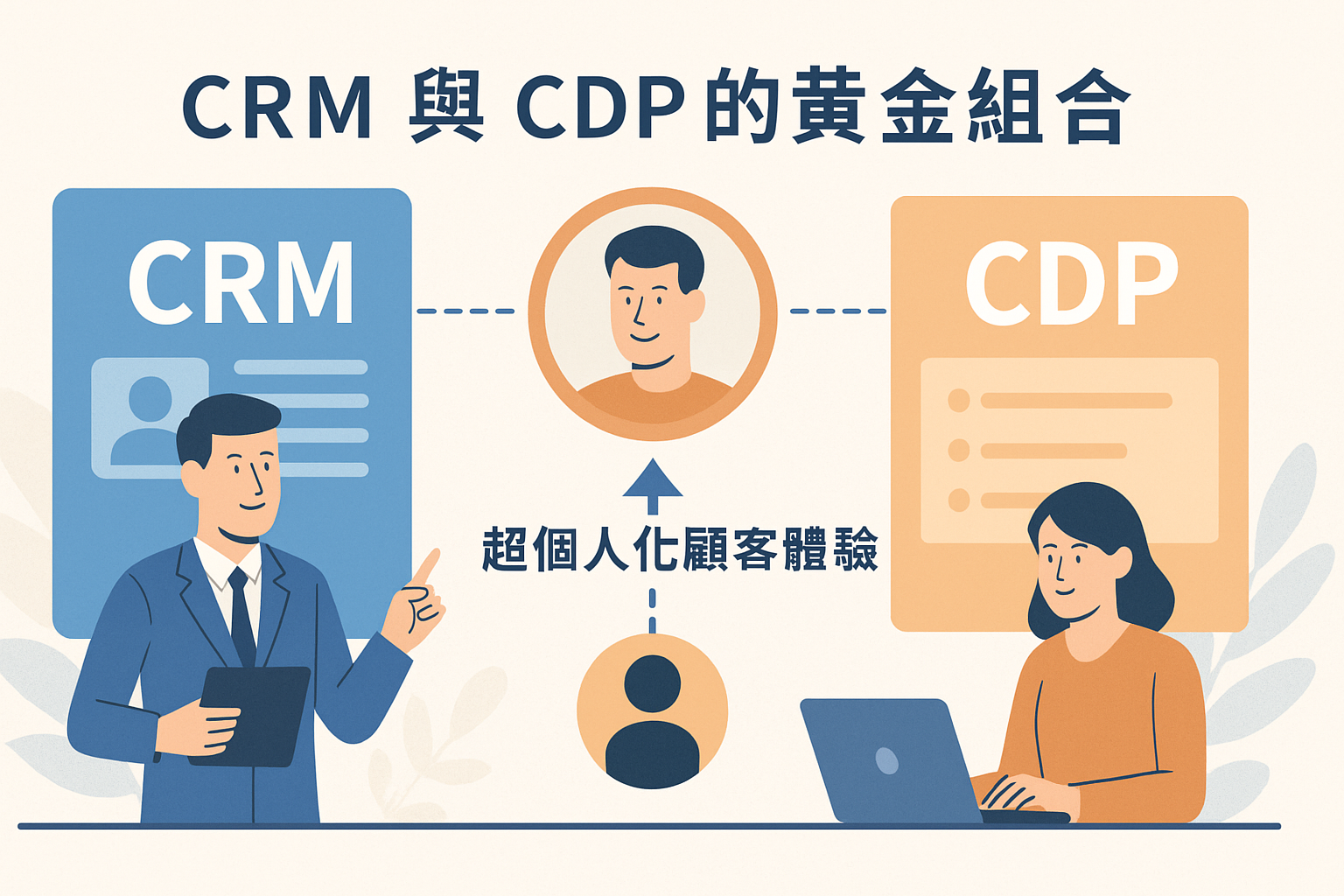 CRM與CDP的黃金組合：從管理到經營，打造超個人化顧客體驗