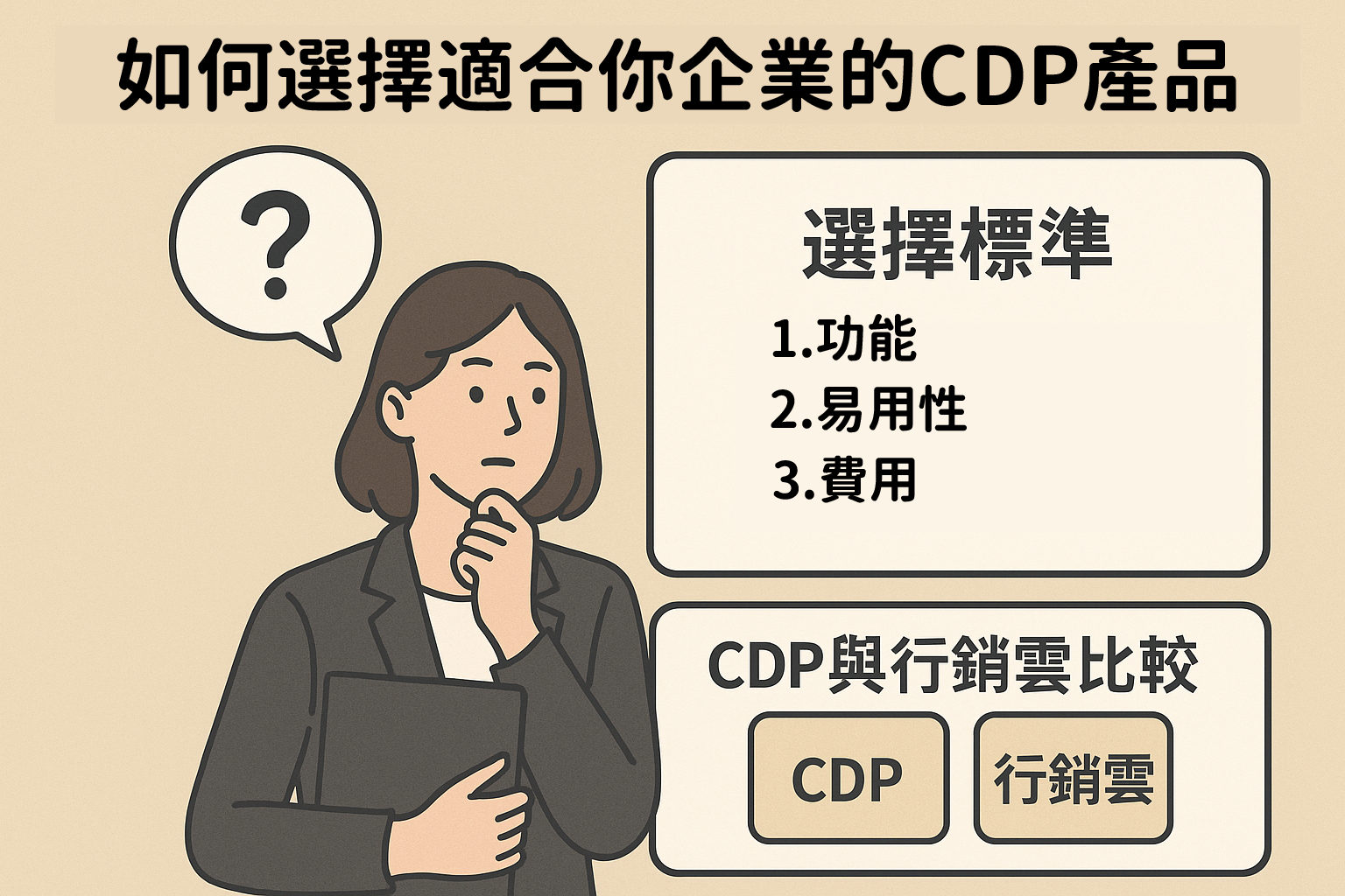 2026企業如何挑選適合的CRM或CDP方案